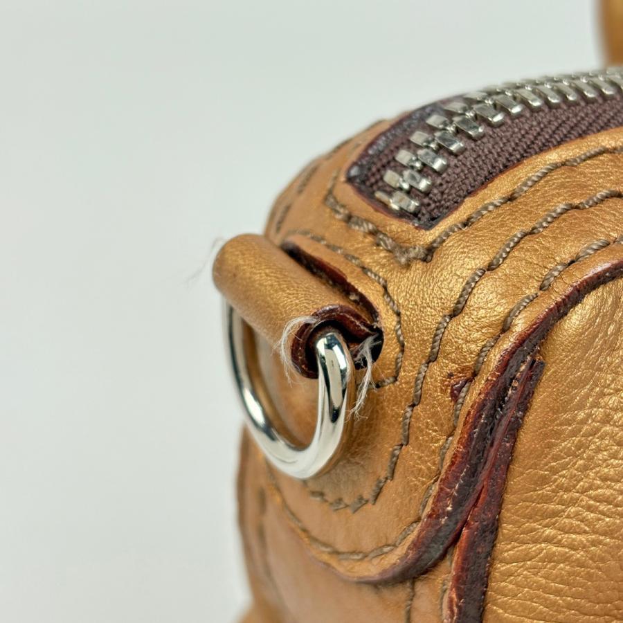 LOEWE（ロエベ） フィエスタ ハンドバッグ 2WAY レザー ブロンズ 