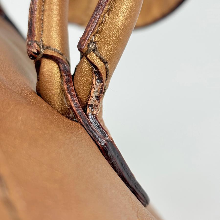 LOEWE（ロエベ） フィエスタ ハンドバッグ 2WAY レザー ブロンズ 