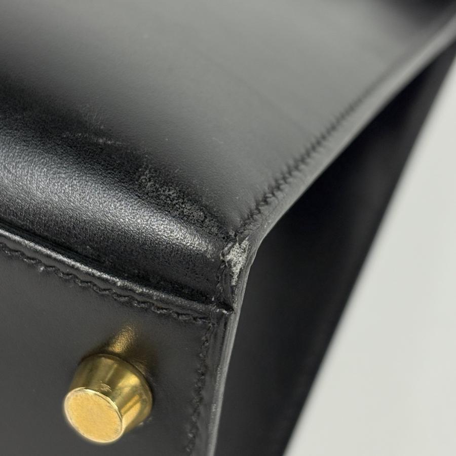 HERMES（エルメス） ケリー28 外縫い 2WAY ハンドバッグ ボックス