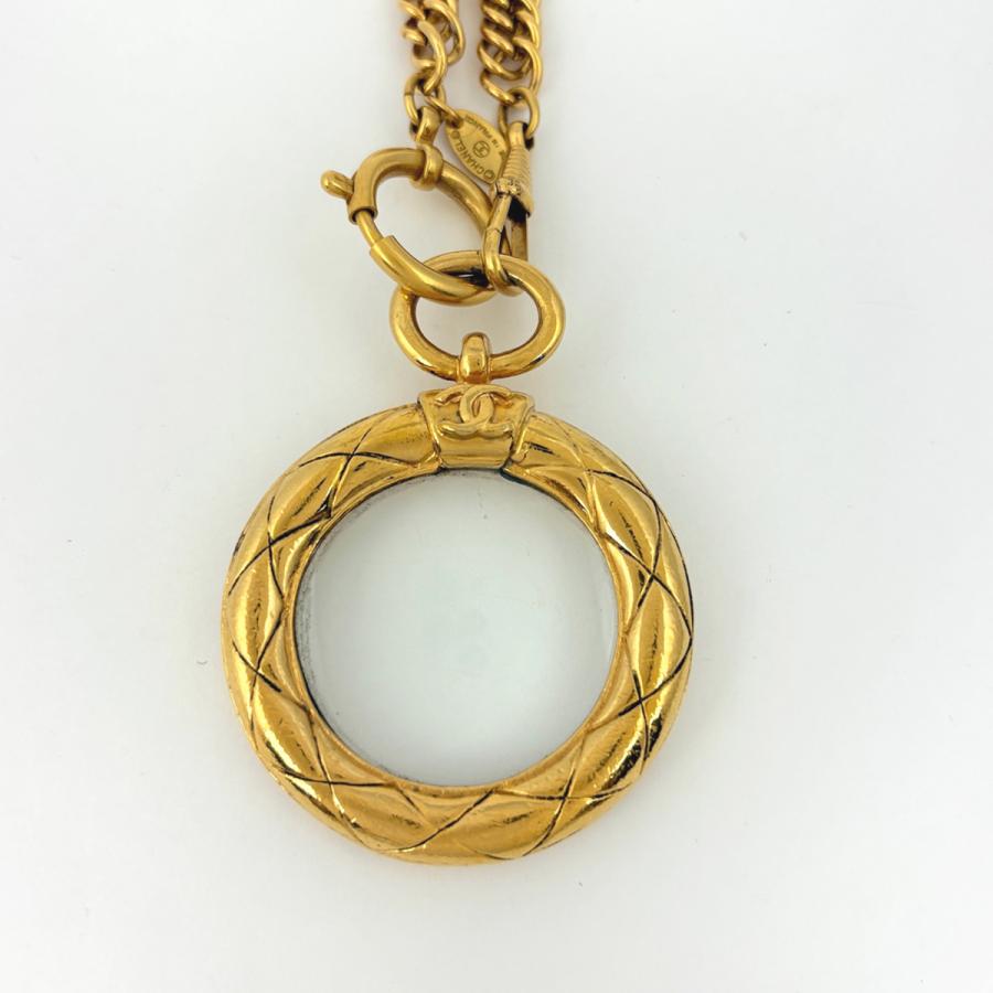CHANEL（シャネル） ココマーク ルーペ ネックレス ロング GP ゴールド 