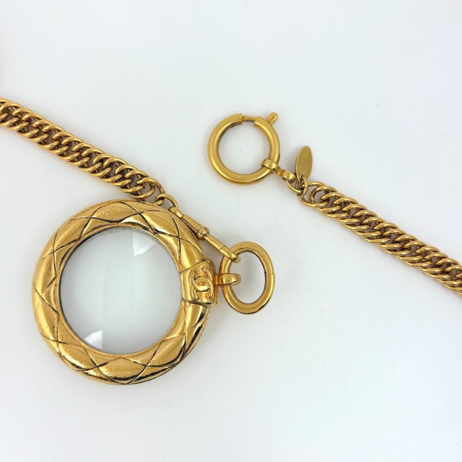 CHANEL（シャネル） ココマーク ルーペ ネックレス ロング GP ゴールド 