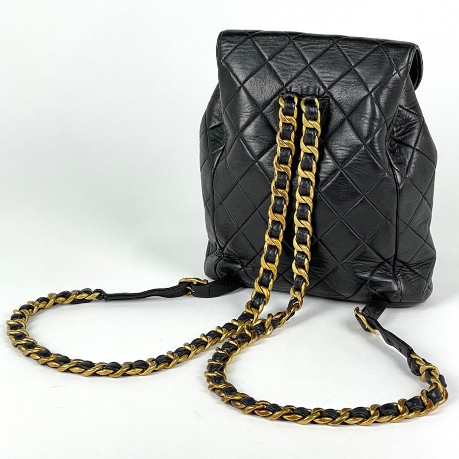 CHANEL（シャネル） ココマーク リュックサック バッグパック レザー 