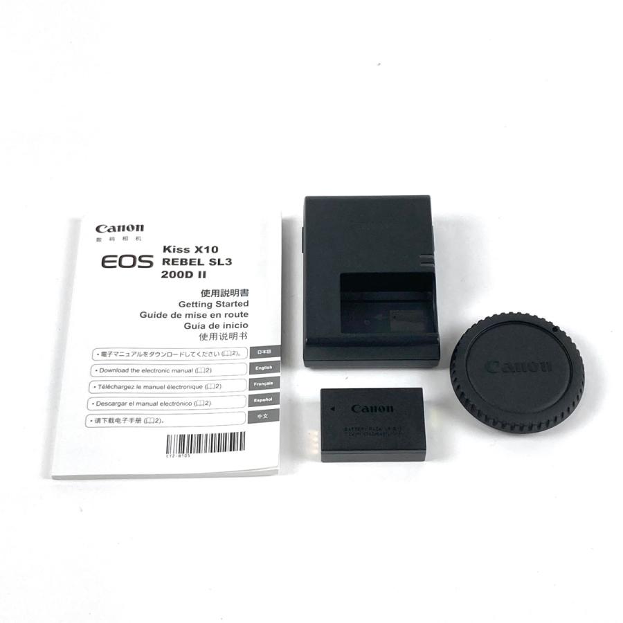 キヤノン Canon EOS Kiss X10 ボディ ブラック デジタル 一眼レフカメラ 中古_7