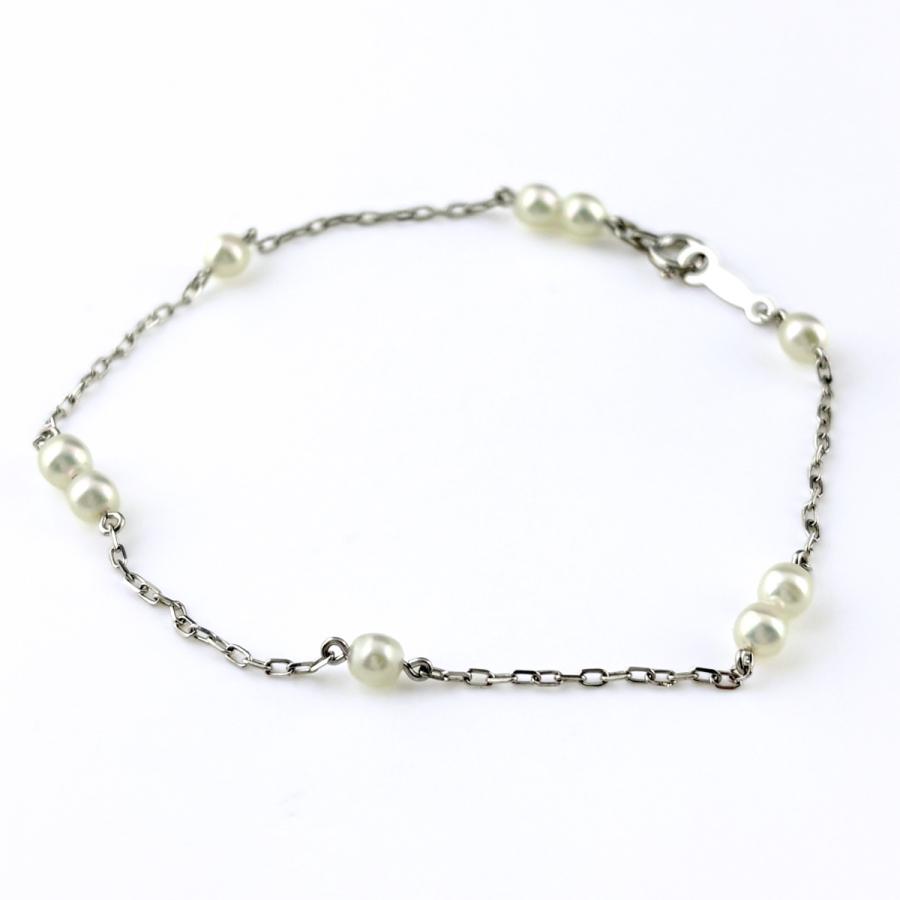 MIKIMOTO パールブレスレット K18 MIKIMOTO（ミキモト） パール ブレスレット 腕輪 真珠 ブレスレット