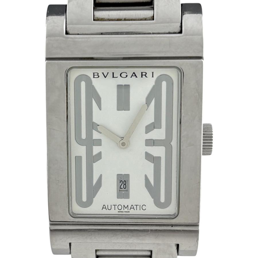 BVLGARI（ブルガリ） レッダンゴロ RT45S 腕時計 SS 自動巻き ホワイト 