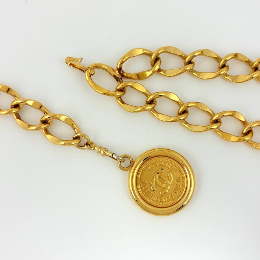 CHANEL（シャネル） ココマーク チェーン ベルト 2連 94A刻印 ベルト 