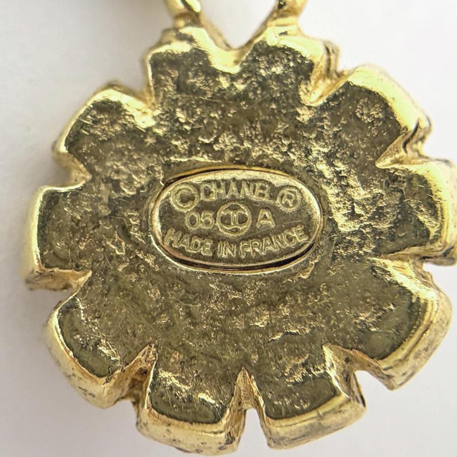 CHANEL（シャネル） ココマーク ラインストーン ピアス GP ゴールド