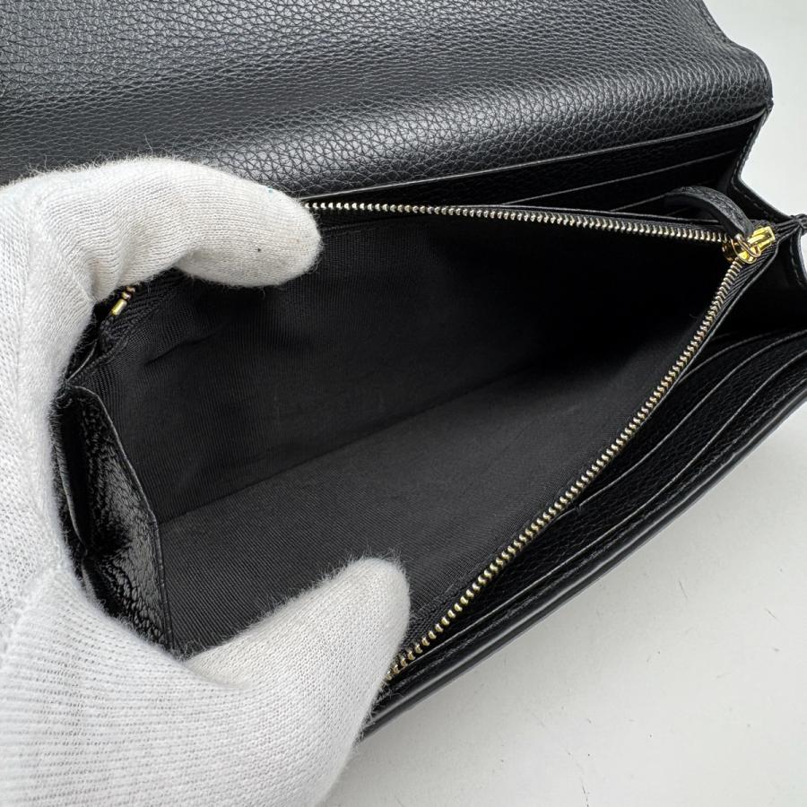 【希少】GUCCI 長財布　パイソン　コンチネンタル　フラップ　ダブルG GUCCI（グッチ） ダブルG バイカラー コンチネンタルウォレット GG柄
