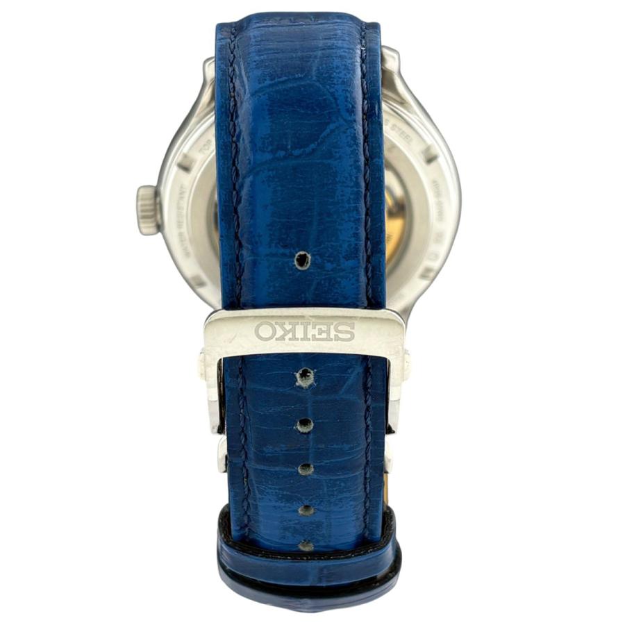 SEIKO（セイコー） プレサージュ 4R39-00W0 腕時計 SS レザー 自動巻き