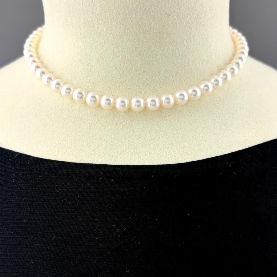 MIKIMOTO パール　シルバー　ネックレス MIKIMOTO（ミキモト） パール ネックレス SILVER シルバー 真珠