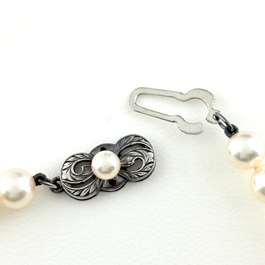 ミキモト MIKIMOTO パールネックレス☆シルバー製☆新品未使用現行完売品☆ MIKIMOTO（ミキモト） パール ネックレス SILVER シルバー 真珠
