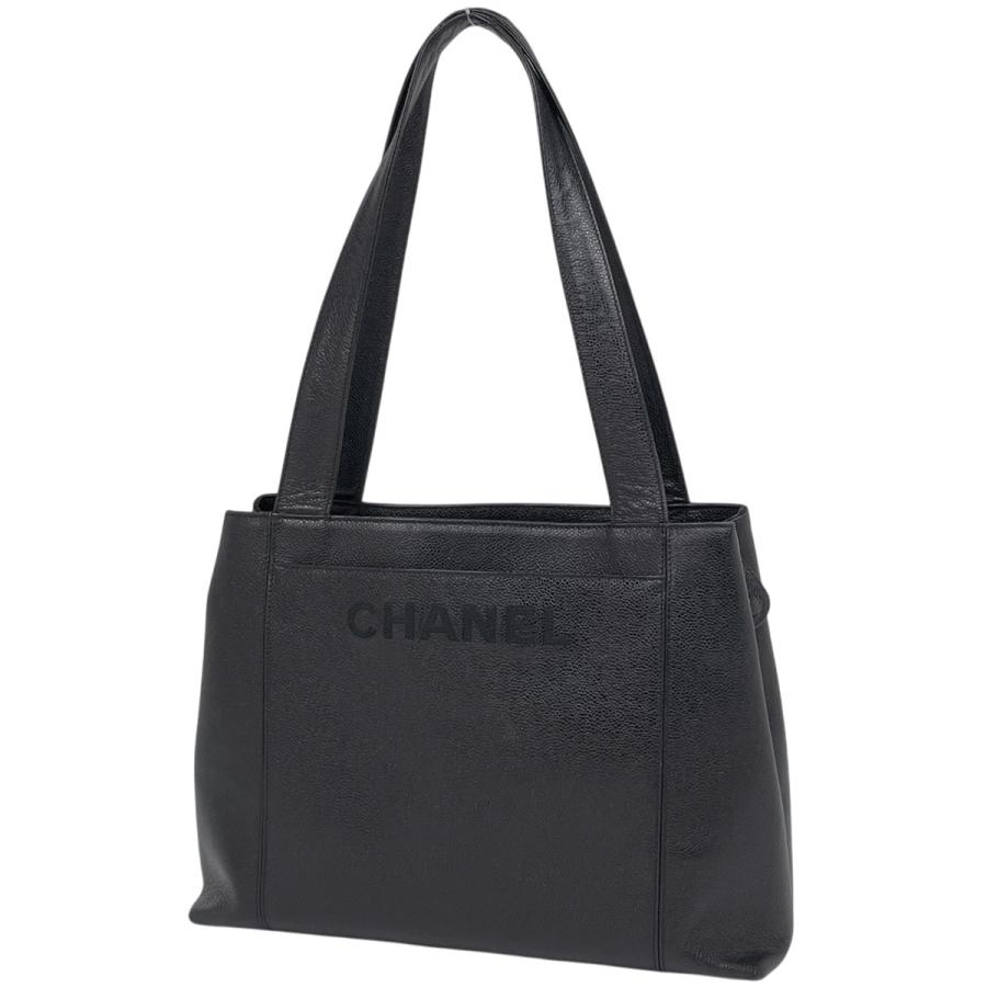 CHANEL（シャネル） ロゴ トートバッグ ショルダーバッグ キャビア