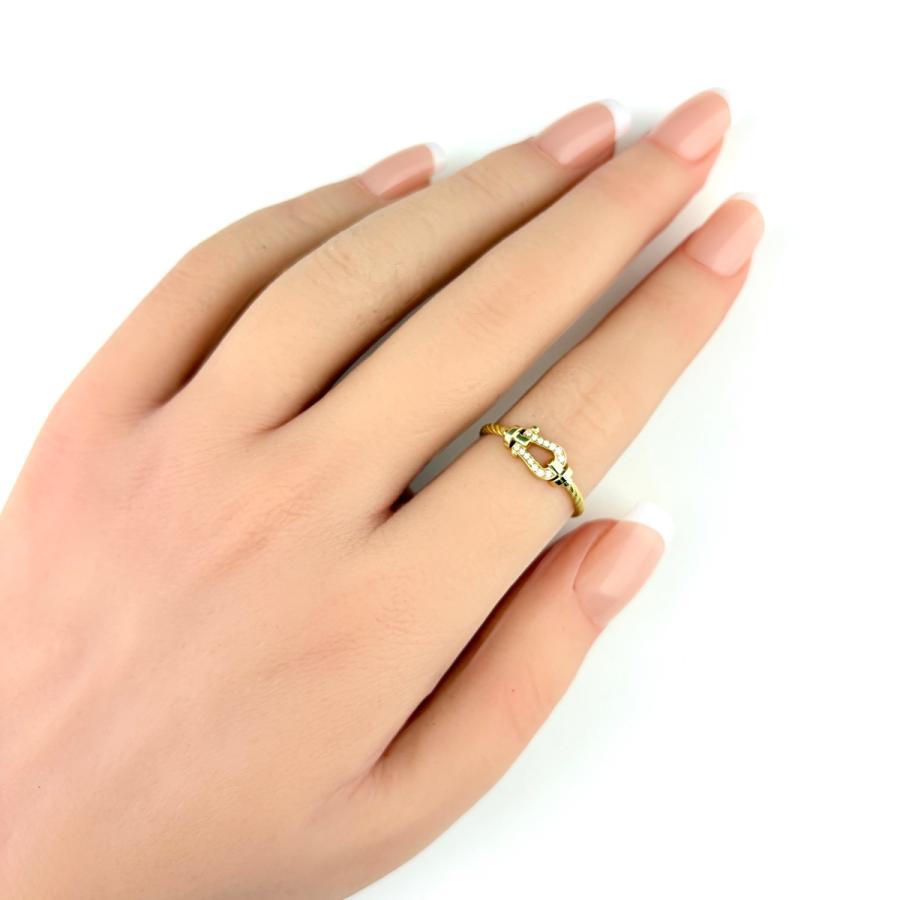 Fred（フレッド） フォース10スモールリング YG イエローゴールド 指輪