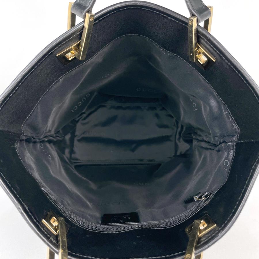 GUCCI（グッチ） GUCCI GG柄 トートバッグ GGキャンバス ブラック