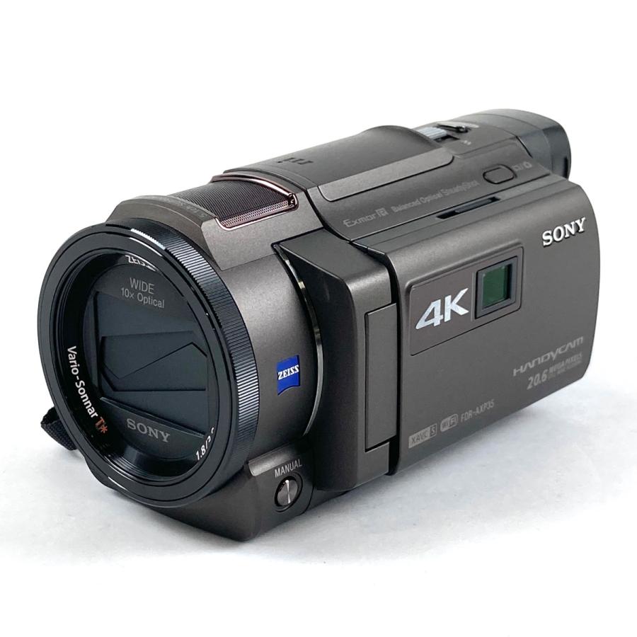 【美品】SONY ソニー Handycam FDR-AXP35 4Kビデオカメラ ソニー SONY デジタル4Kビデオカメラレコーダー HANDYCAM FDR-AXP35