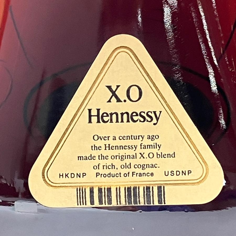 ヘネシー Hennessy XO 金キャップ クリアボトル 700ml ブランデー