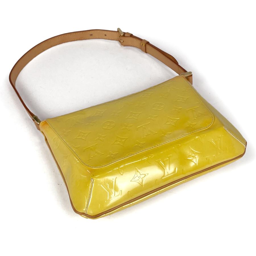 Louis Vuitton イエロー　エナメル ボストンバッグ　ヴェルニ LOUIS VUITTON（ルイ・ヴィトン） トンプソンストリート エナメル
