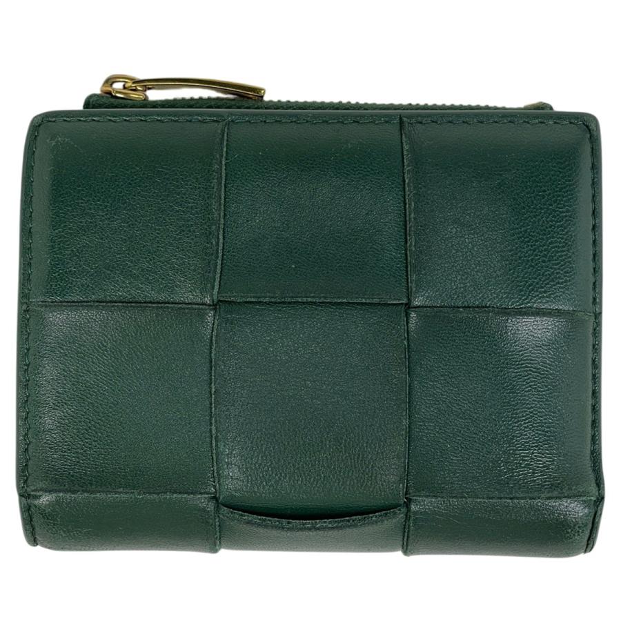 ボッテガヴェネタ BOTTEGAVENETA マキシイントレチャート 二つ折り財布