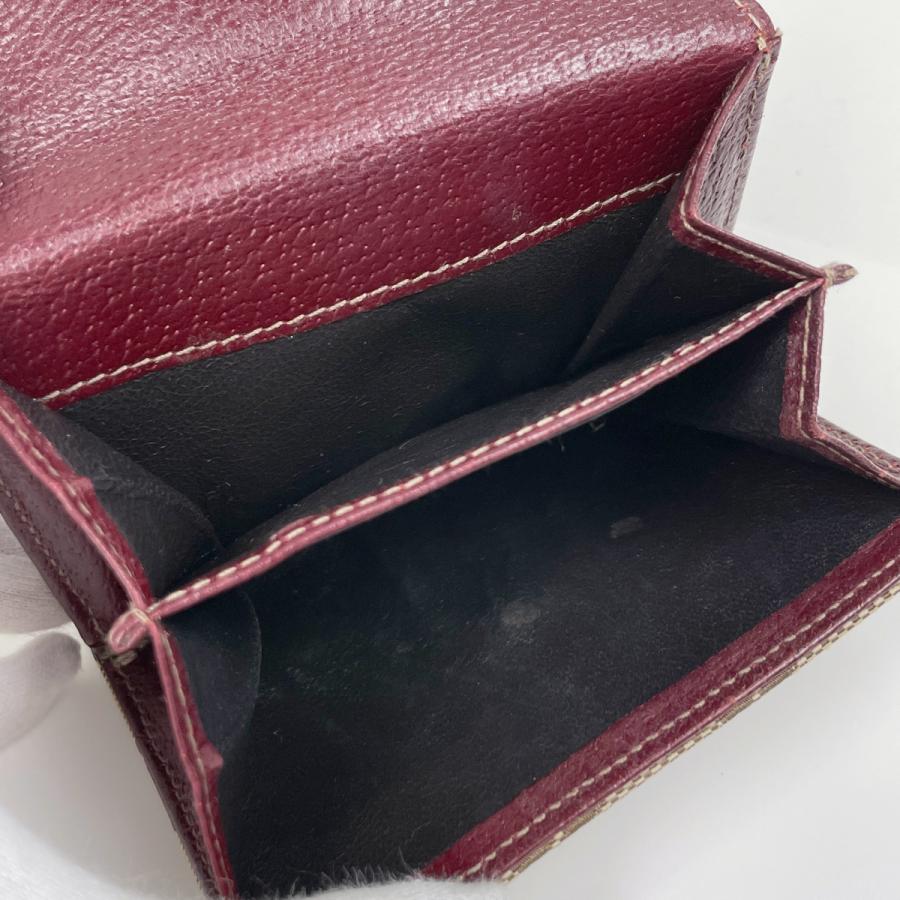 GUCCI（グッチ） GUCCI GG柄 二つ折り財布 GGキャンバス ブラウン