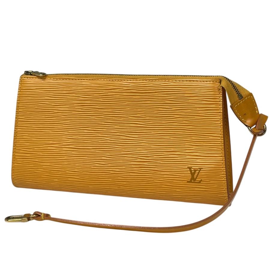 美品　LOUIS VUITTON アクセソワール エピ イエロー バッグ ポーチ LOUIS VUITTON（ルイ・ヴィトン） ポシェット アクセソワール