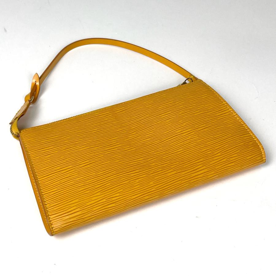 LOUIS VUITTON ルイヴィトン エピ アクセサリーポーチ イエロー LOUIS