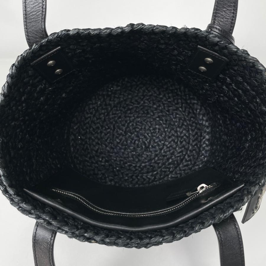 SAINT LAURENT サンローラン トートバッグ パニエ スモール かごバッグ 