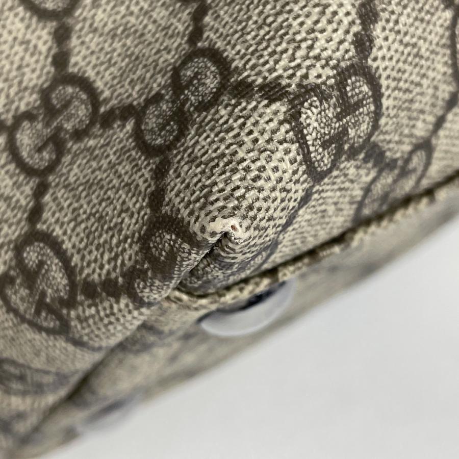 GUCCI（グッチ） トートバッグ GG柄 コーティングキャンバス ブラウン
