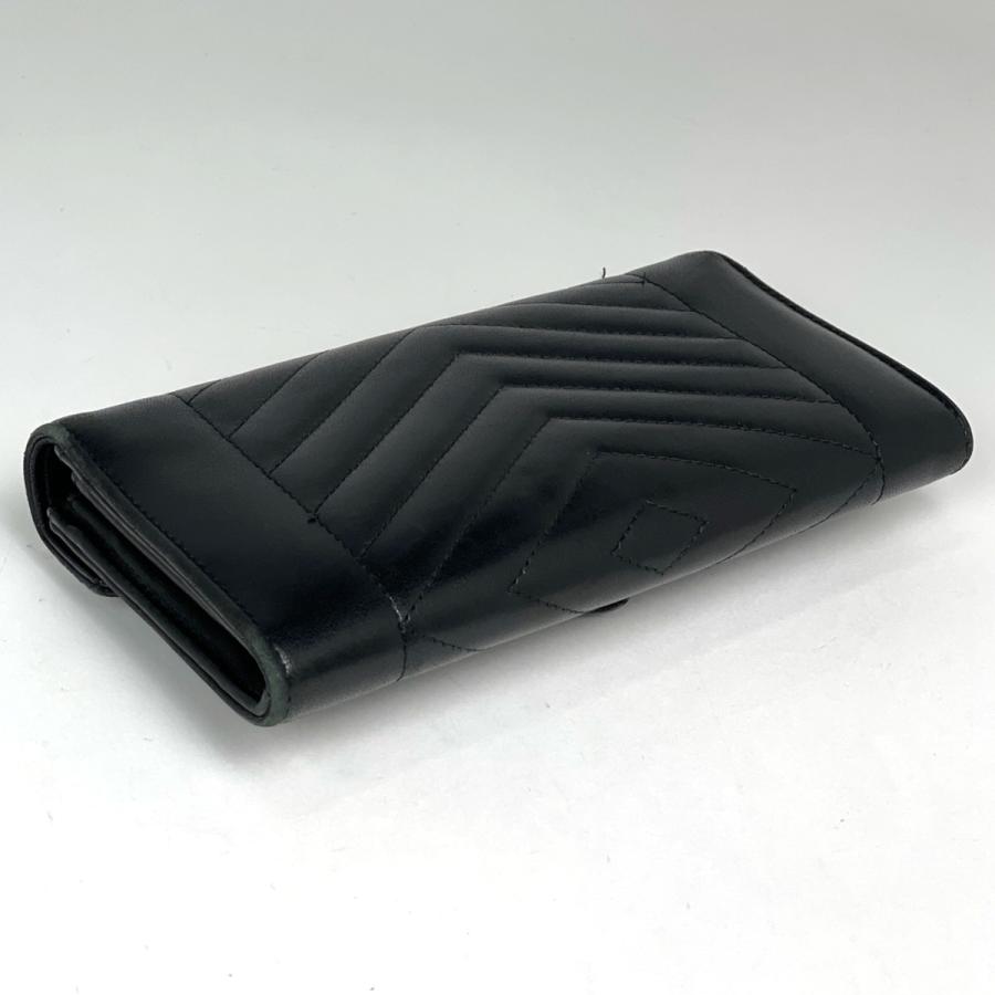 CHANEL（シャネル） CHANEL Vステッチ 二つ折り 長財布 シェブロン 