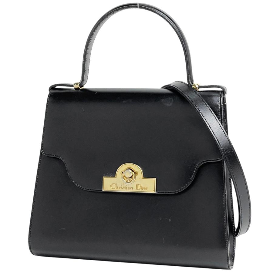 Christian Dior（クリスチャン・ディオール） ロゴ ハンドバッグ 2WAY 