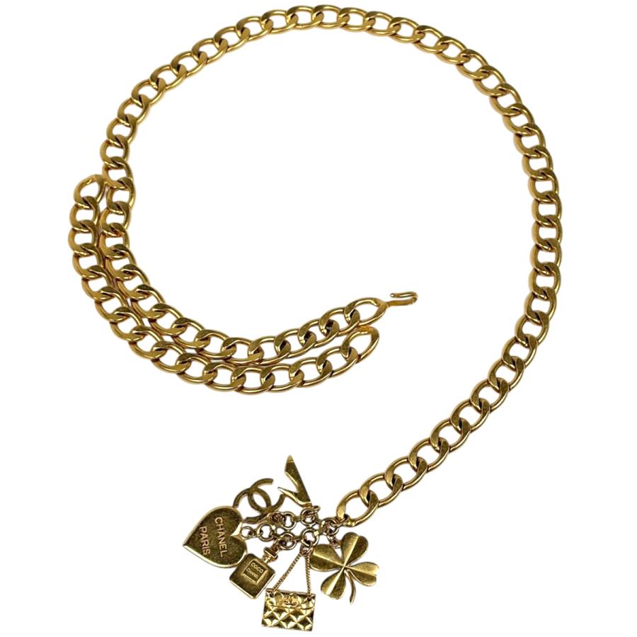 CHANEL（シャネル） ココマーク チェーン ベルト 2連 95A刻印