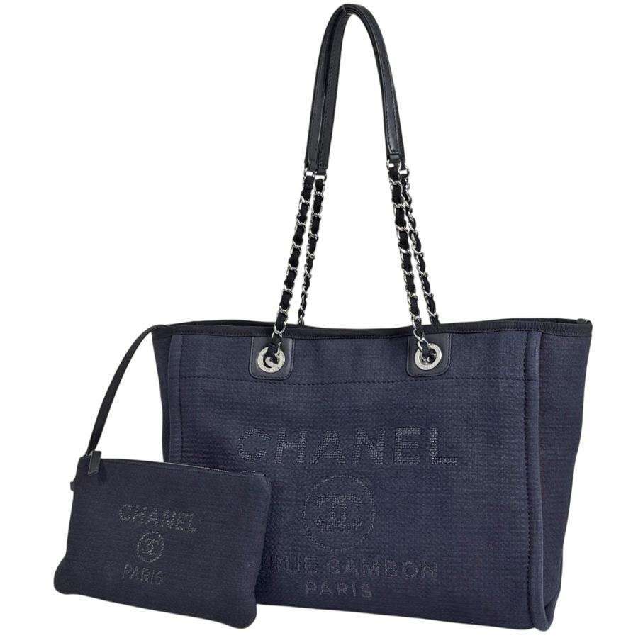 CHANEL（シャネル） ドーヴィルライン チェーン トートバッグ ココ 