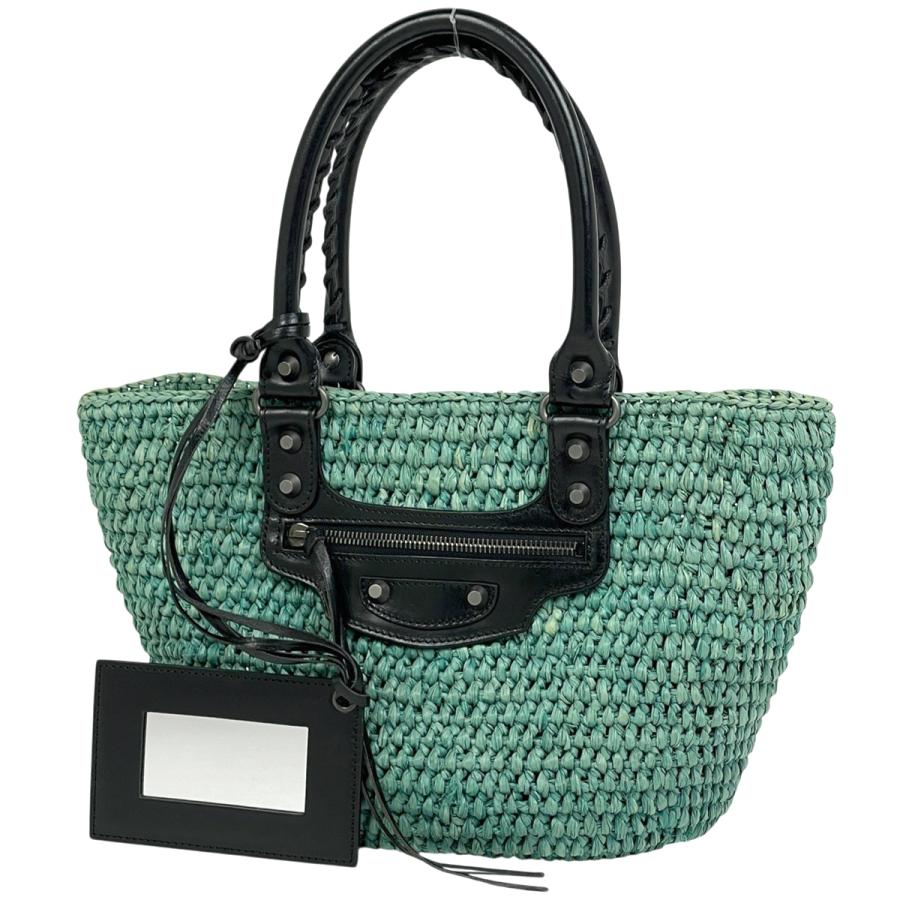 BALENCIAGA（バレンシアガ） パニエXS トートバッグ ハンドバッグ かご 