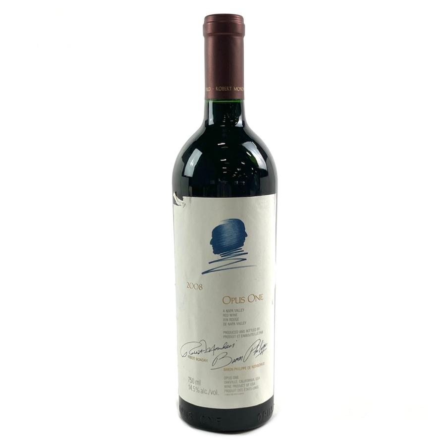 Opus One 2008 赤ワイン 750ml オーパスワン OPUS ONE 2008 750ml 赤ワイン 古酒 : リユースセレクト