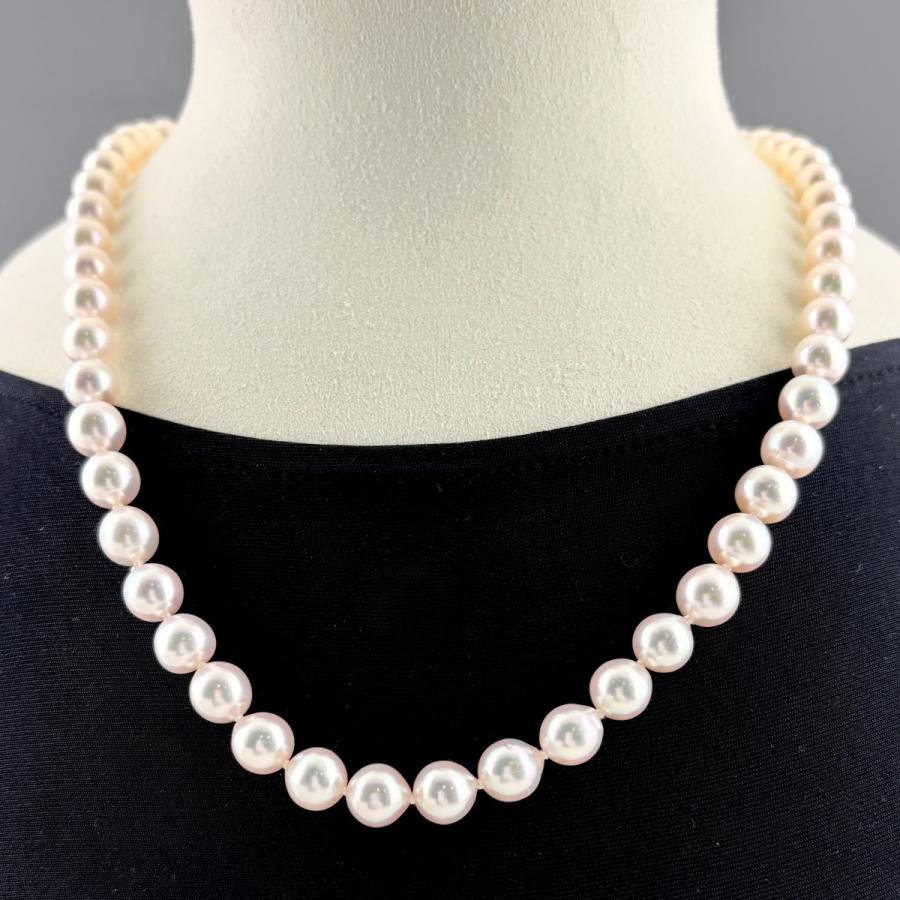MIKIMOTO（ミキモト） パール ネックレス WG ホワイトゴールド 真珠 
