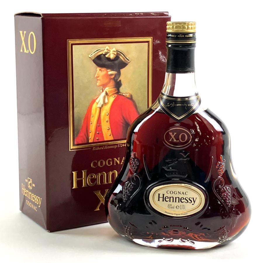 ヘネシー Hennessy XO 金キャップ クリアボトル 700ml ブランデー 