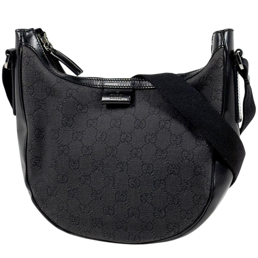 GUCCI（グッチ） GUCCI GG柄 ショルダーバッグ GGキャンバス ブラック