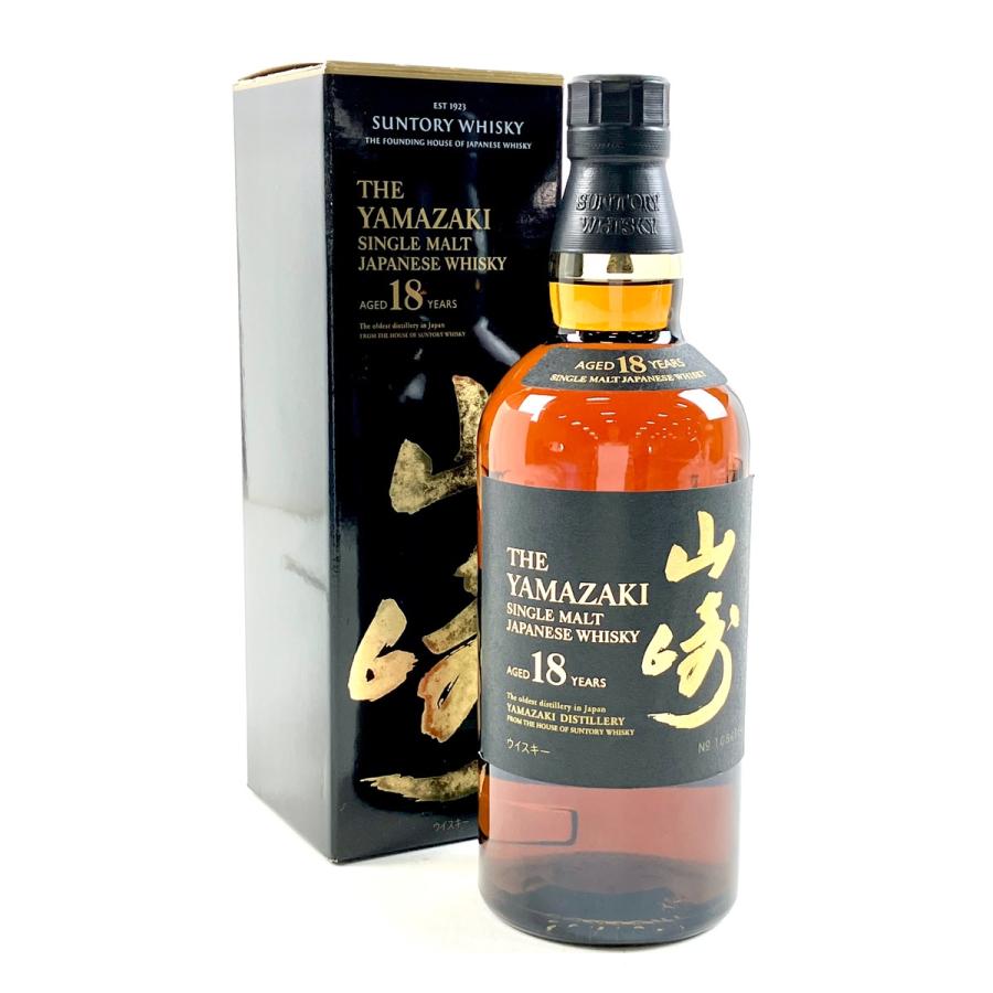 東京都内限定お届け サントリー SUNTORY 山崎 18年 シングルモルト