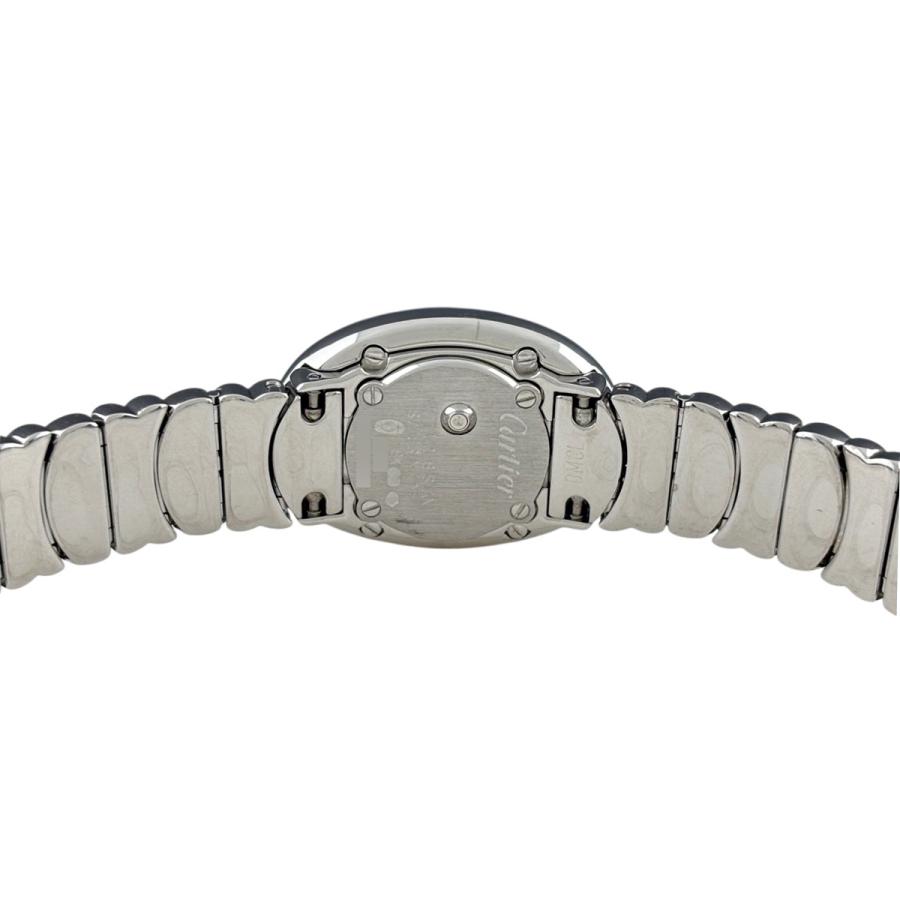カルティエ CARTIER ミニ ベニュワール W15189L2 腕時計 WG クォーツ ベージュ系 レディース 中古 | Cartier | 03