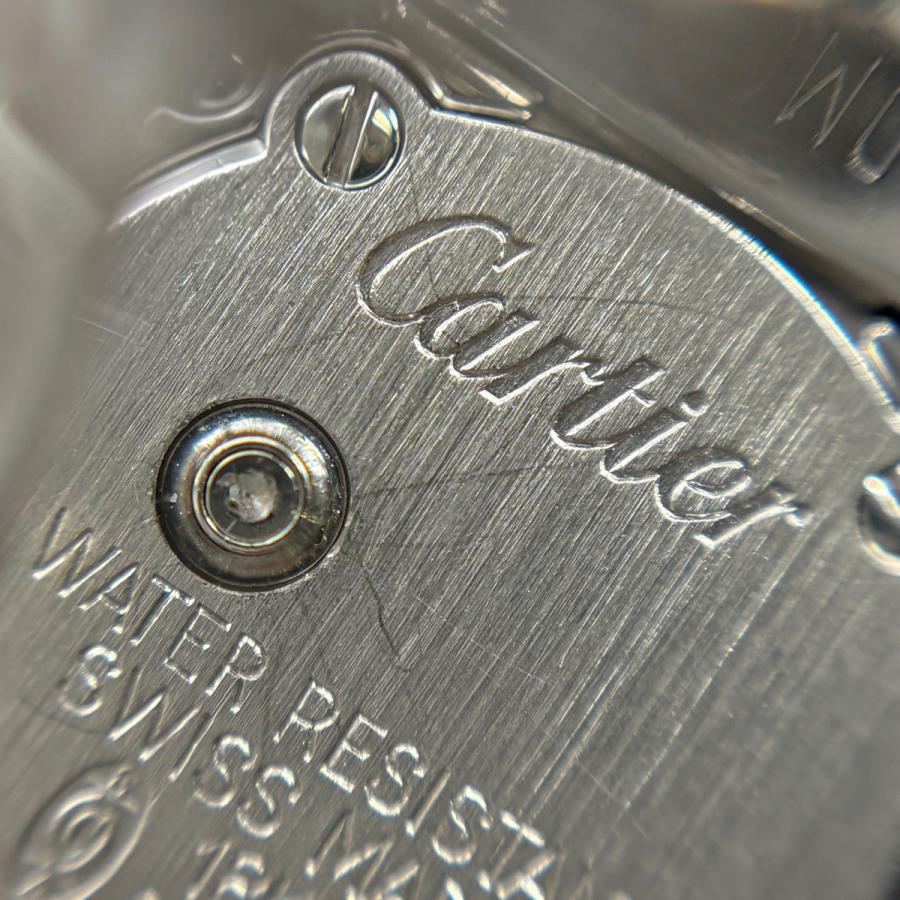 カルティエ CARTIER ミニ ベニュワール W15189L2 腕時計 WG クォーツ ベージュ系 レディース 中古 | Cartier | 07