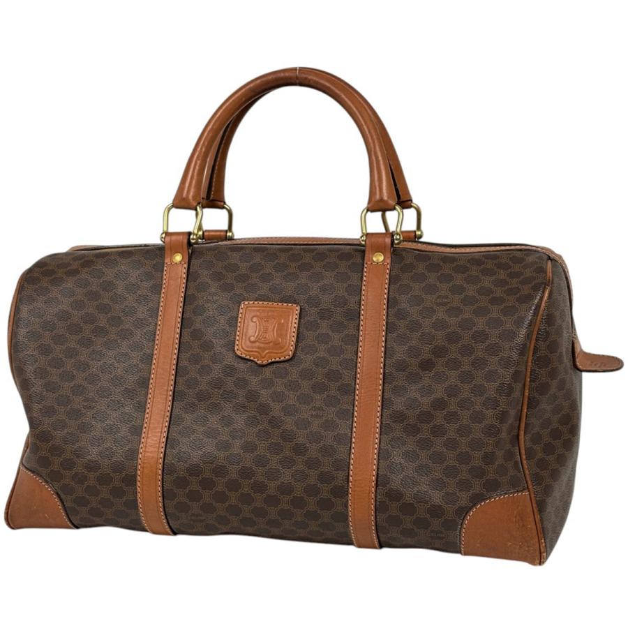 CELINE（セリーヌ） マカダム柄 ハンドバッグ ミニボストン