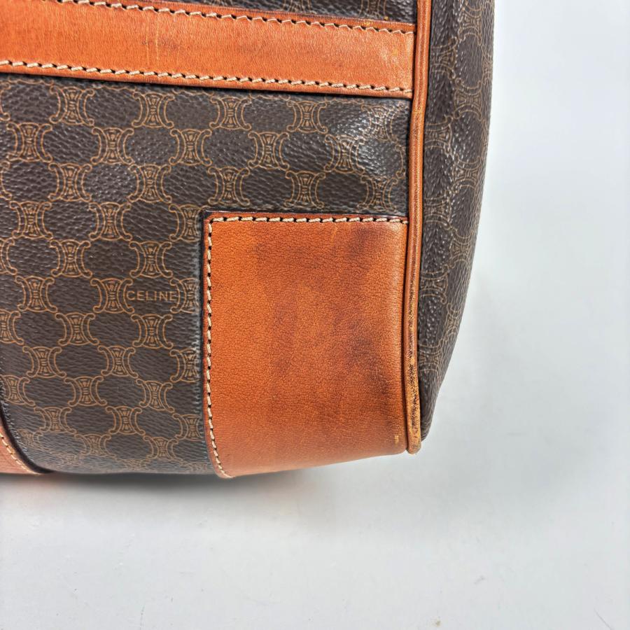 CELINE（セリーヌ） マカダム柄 ハンドバッグ ミニボストン