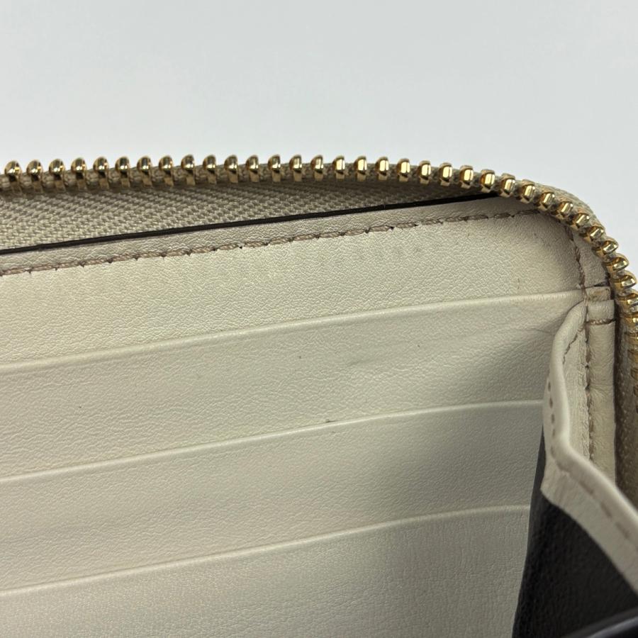 GUCCI（グッチ） グッチシマ ラウンドファスナー 長財布 GG柄