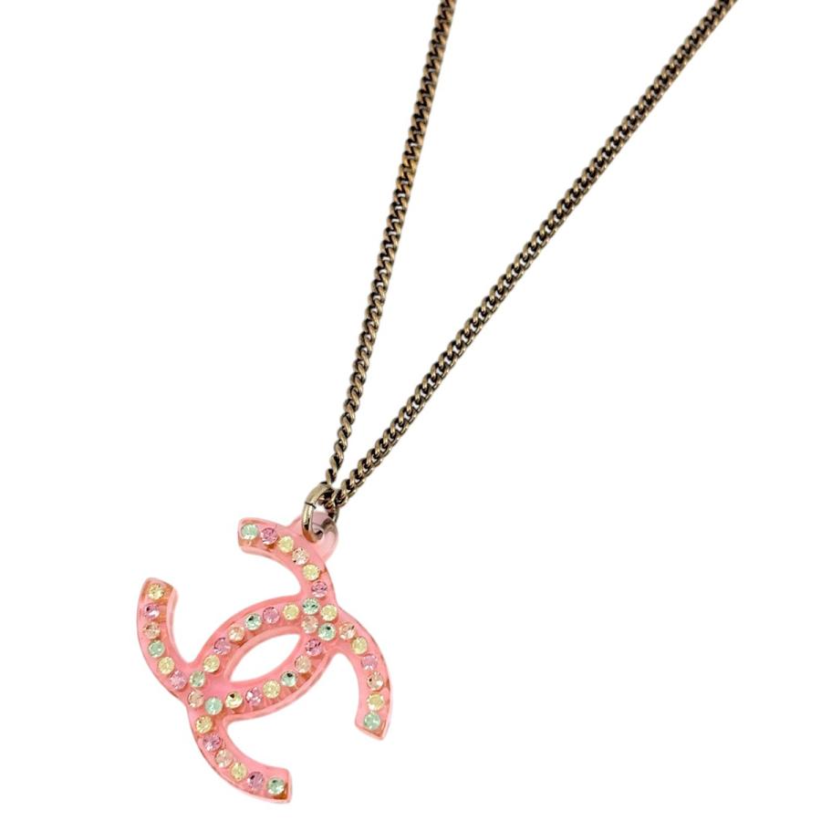 CHANEL（シャネル） ココマーク ラインストーン ネックレス