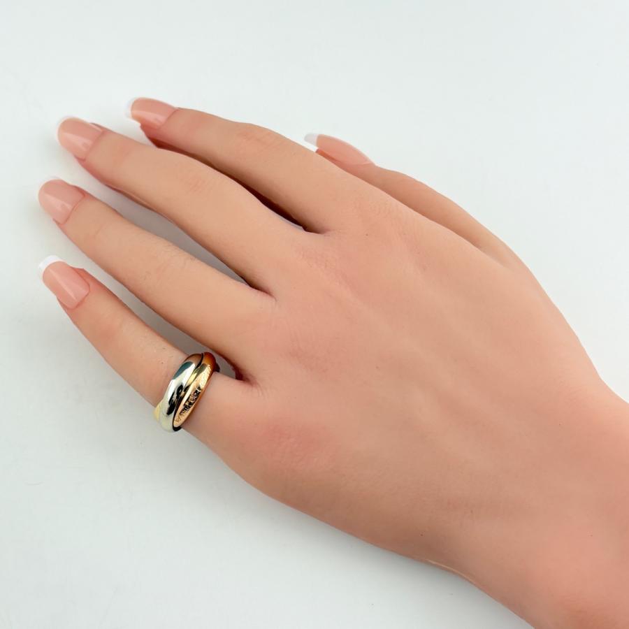 Cartier（カルティエ） トリニティリング YG イエローゴールド 指輪