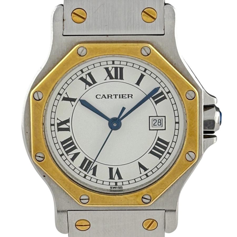 Cartier（カルティエ） サントス オクタゴン 腕時計 SS YG 自動巻き