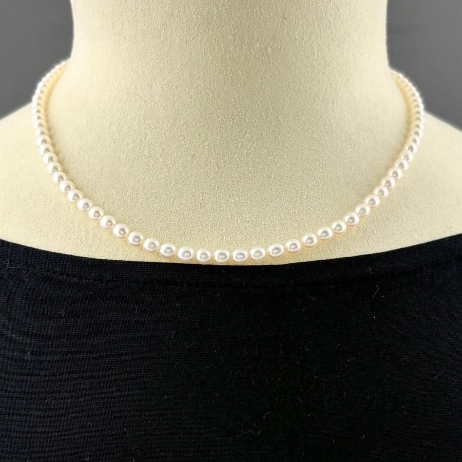 タサキ TASAKI ベビーパール ネックレス YG イエローゴールド 真珠 K18 