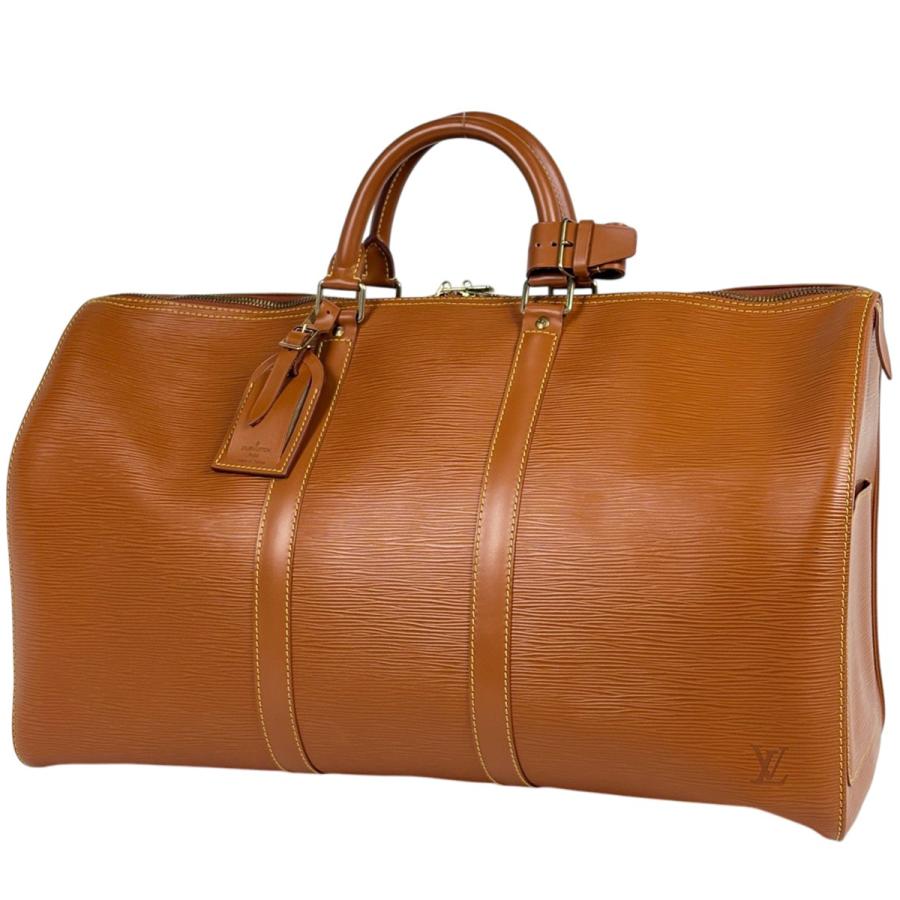 ビィトンのボストンバック キーポル50 美品 LOUIS VUITTON（ルイ・ヴィトン） キーポル50 ボストンバッグ エピ