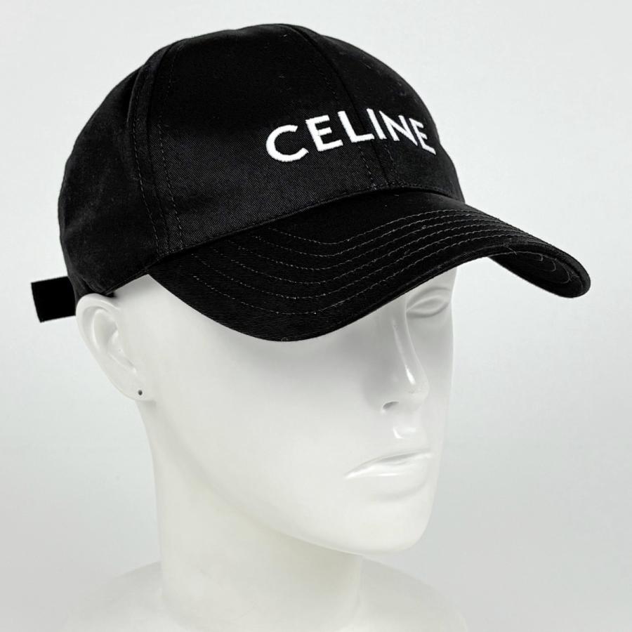 CELINE（セリーヌ） ロゴ キャップ ベースボールキャップ 帽子