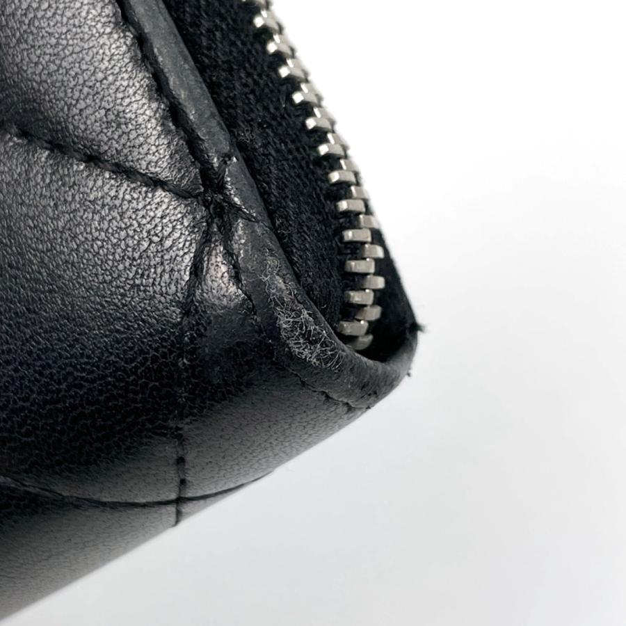 CHANEL（シャネル） ココマーク L字ファスナー 長財布 マトラッセ