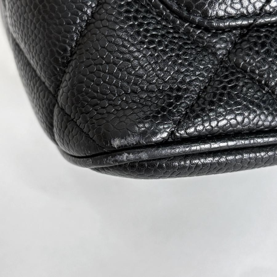 【希少】CHANEL シャネル 復刻トート バッグ ジャガード レザー ブラック CHANEL（シャネル） 復刻トート ココマーク マトラッセ キャビアスキン